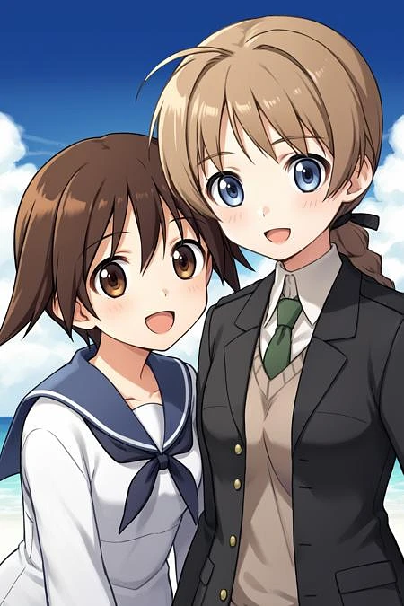 Featured image #1 for Lynette and Yoshika || Strike Witches