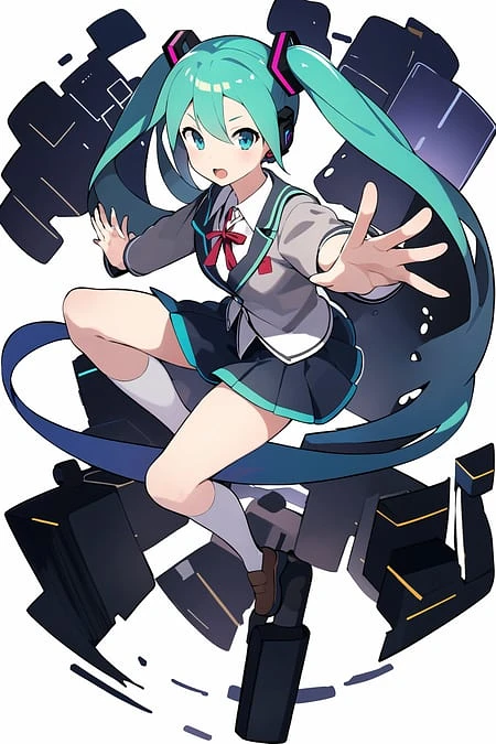 Featured image #1 for World Flipper Art Style LoRA (ワールドフリッパー 世界弹射物语)