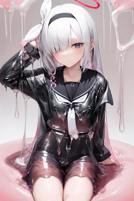 Featured image #1 for Sticky slime LoRA SD1.5 | Noob XL 1.0