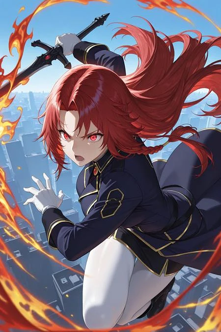 Featured image #2 for Iris Midgar/アイリス・ミドガル (The Eminence in Shadow) SDXL LoRA [Illustrious]
