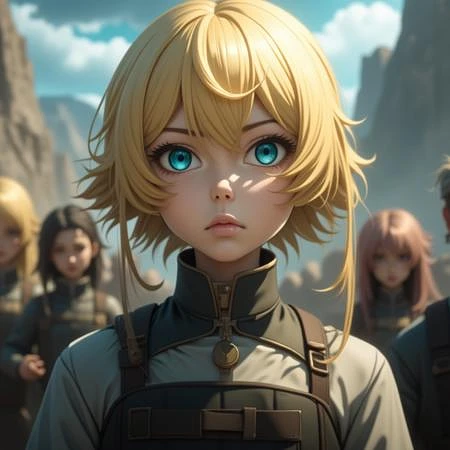 Featured image #2 for Tanya Degurechaff (Youjo Senki) [FLUX+Pony+SD+XL]