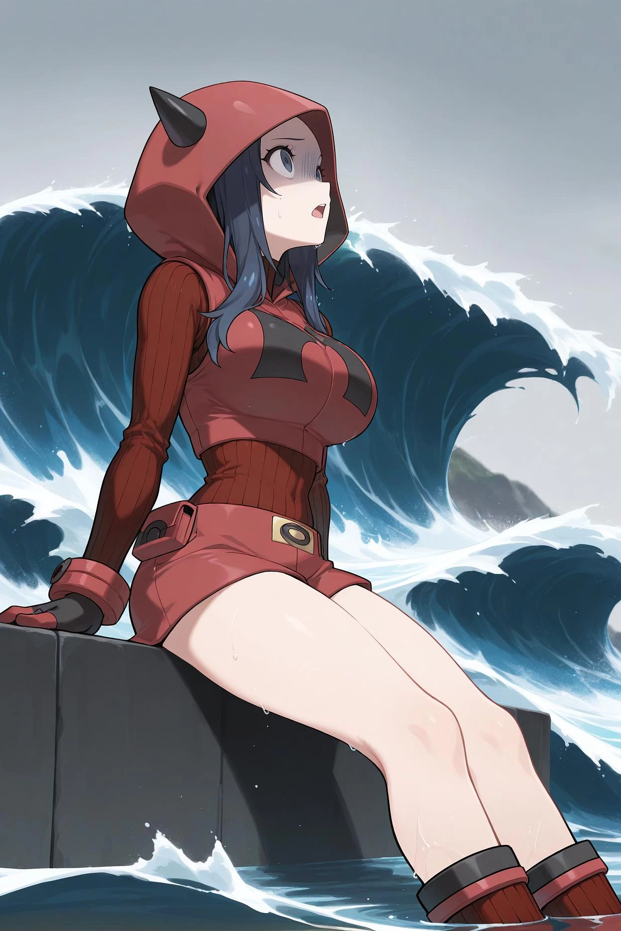 Featured image #5 for Team Magma Grunt/マグマだんのしたっぱ (Pokemon ORAS) SDXL LoRA [Illustrious]