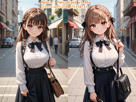 Featured image #2 for [SDXL] Convert 2.5D to 2D / 2.5D→2D変換