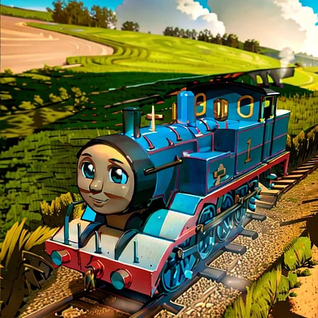 Featured image #3 for Thomas The Train / Tank I LoRA I Thomas & Friends