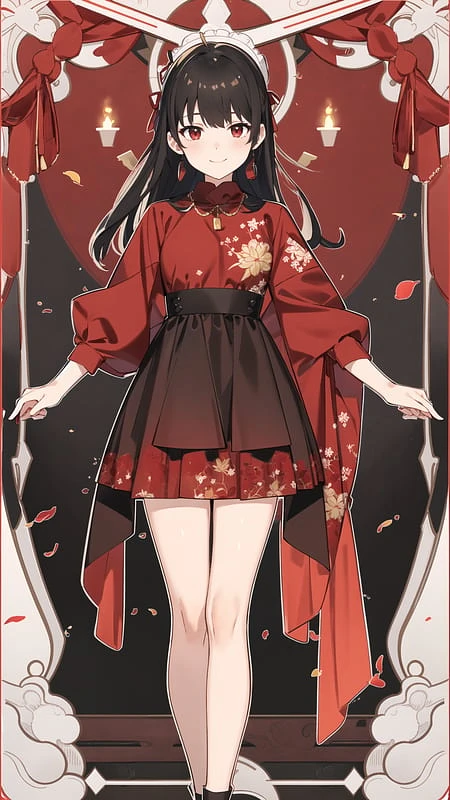 Featured image #3 for Anime Tarot Card Art Style LoRA (塔罗牌/タロットカード)