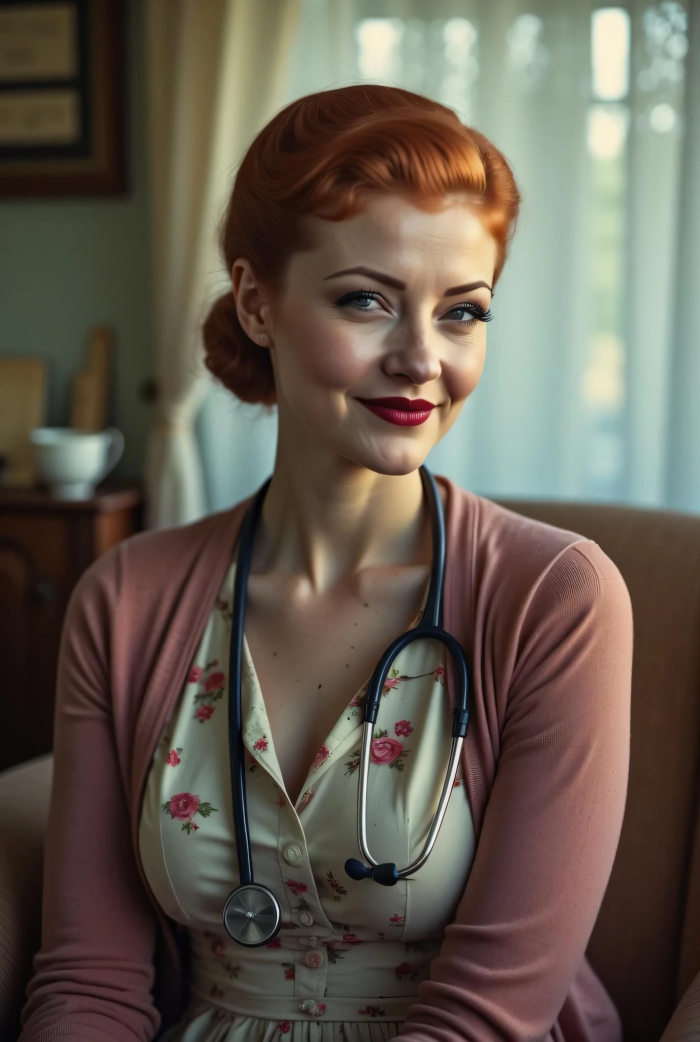 Featured image #2 for Ruana Foxx 🏴󠁧󠁢󠁳󠁣󠁴󠁿 - Original Character | Redhead Scottish Nurse