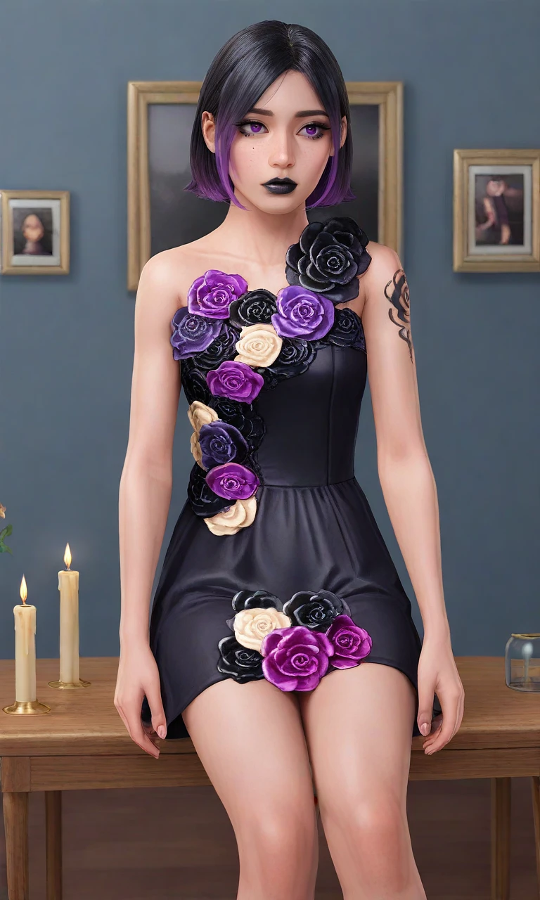 Featured image #4 for The Sims 3 Rose Dress