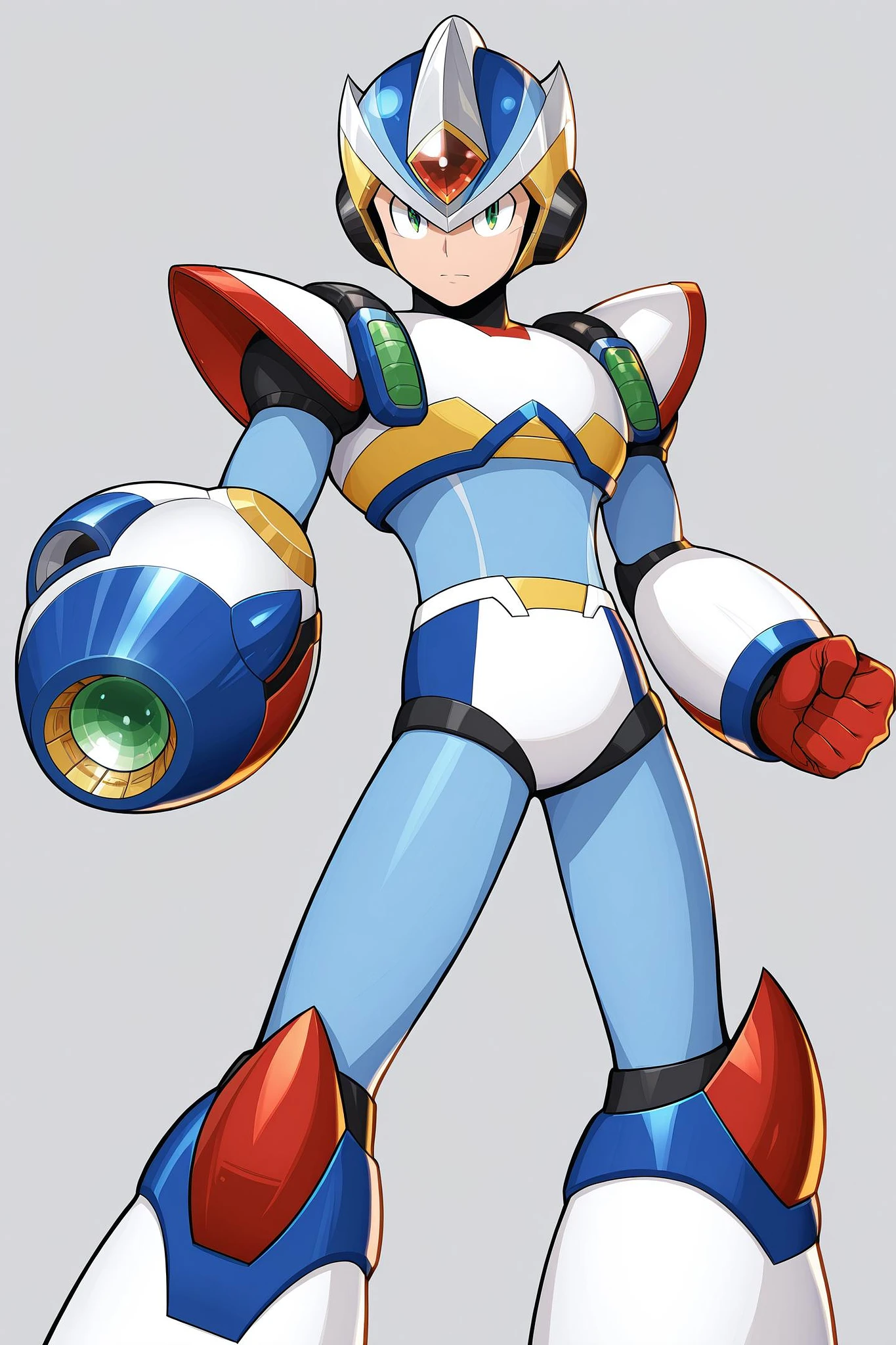 Featured image #1 for [illustrious XL] Second Armor X (Megaman X2) /洛克人X2/ RockmanX2，第二装甲X