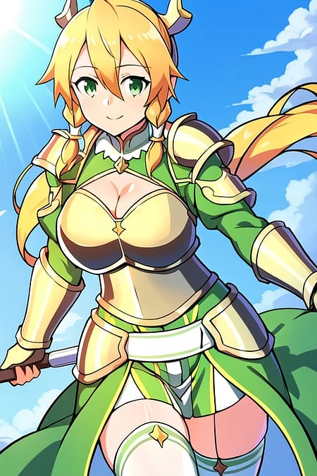Featured image #5 for Suguha Kirigaya + alicization and alfheim Leafa