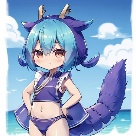 Featured image #4 for Laundry Dragonmaid LoRA (Yu-Gi-Oh! TCG card)