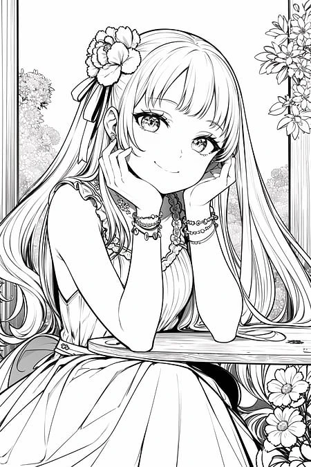 Featured image #2 for Anime Lineart / Manga-like (线稿/線画/マンガ風/漫画风) Style