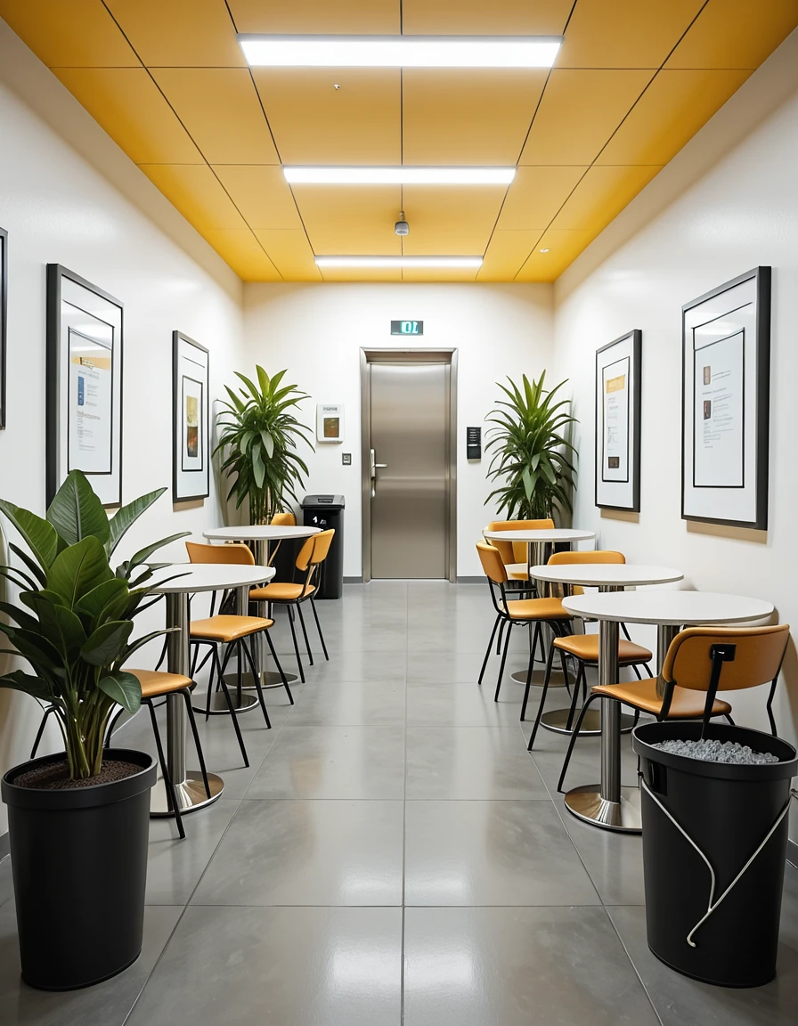 Featured image #3 for modern office break area illu