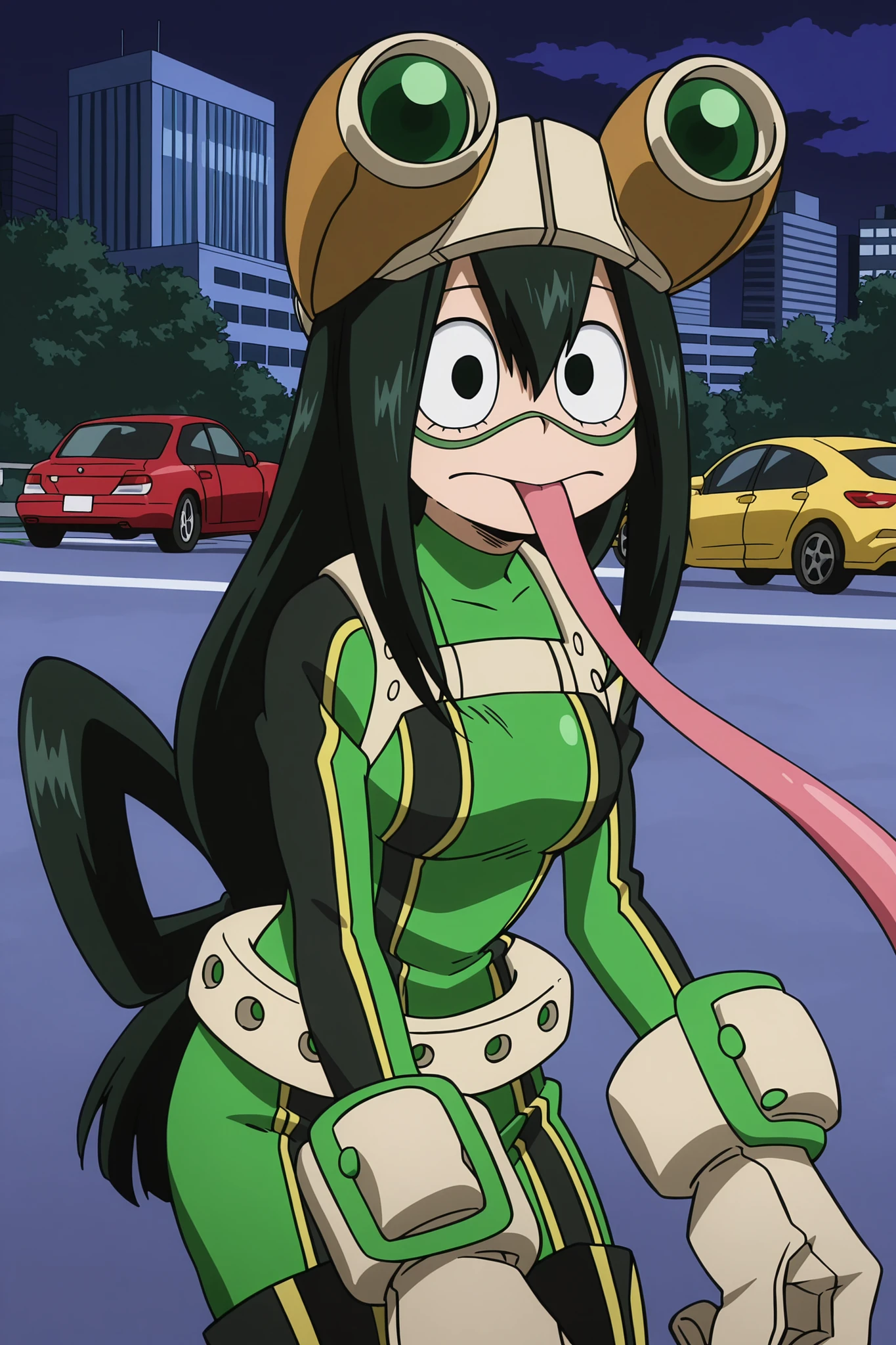 Featured image #4 for My Hero Academia characters by MetalchromeX (Illustrious) - Tsuyu Asui, Ochako Uraraka, Momo Yaoyorozu