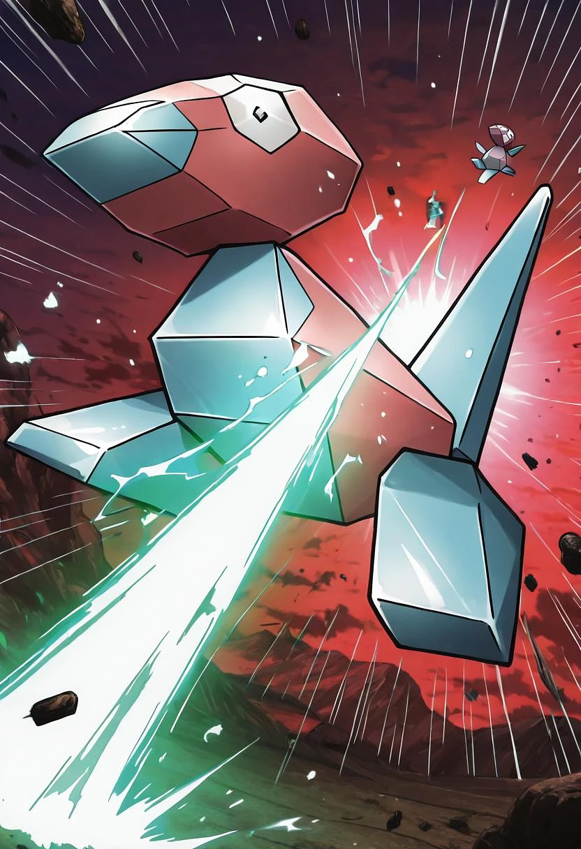 Featured image #2 for Porygon: Virtual Duck | ポリゴン (Pokedex #0137) [Illustrious]