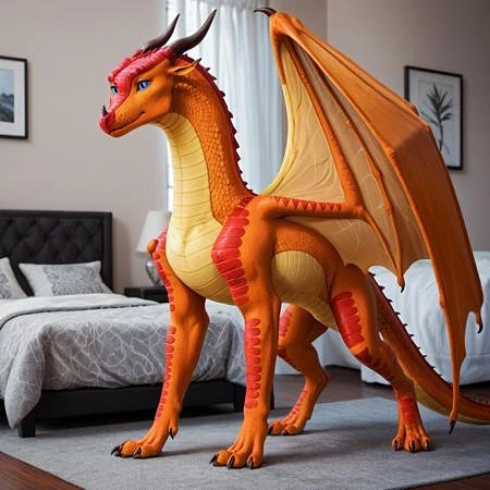 Featured image #5 for Skywing/Queen Scarlet/Peril (Wings of Fire) [PonyXL]