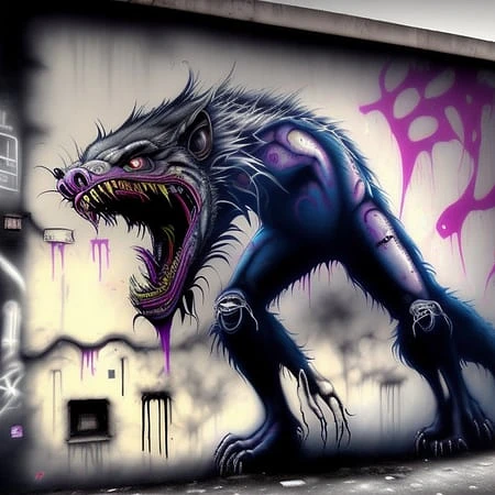 Featured image #2 for Midjourney Graffiti 