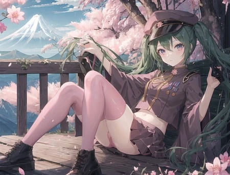 Featured image #4 for Senbon Zakura 千本桜 千本樱 miku