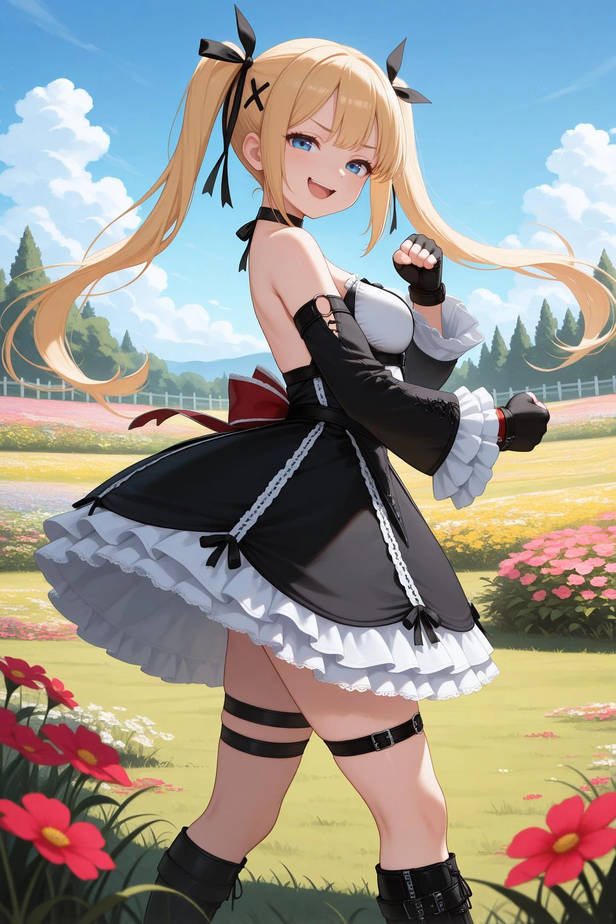 Featured image #5 for Marie Rose/マリー・ローズ (Dead or Alive) SDXL LoRA | 3 Outfits [Illustrious]