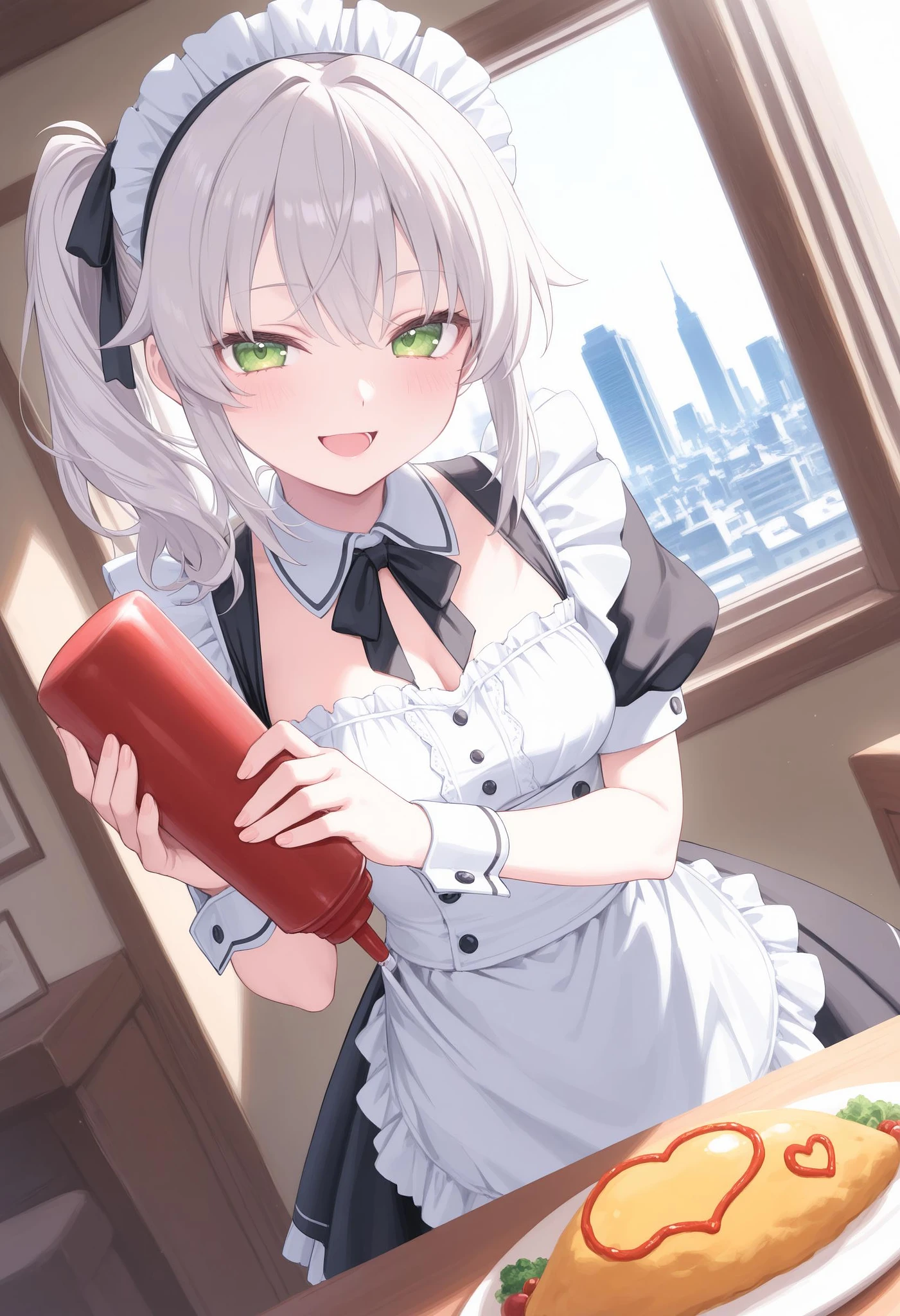 Featured image #3 for [Illust&XL] Lettering on omurice / オムライスお絵描き / 文字入れ / ケチャップ