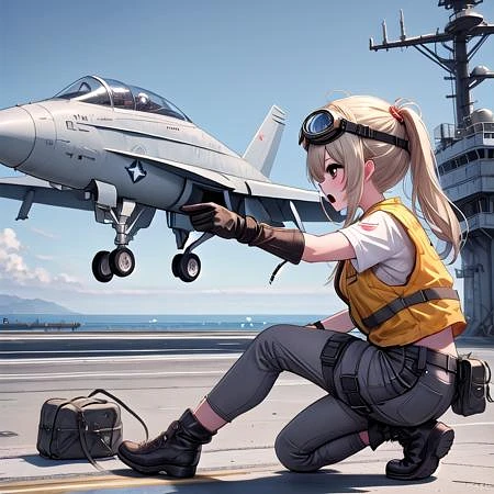Featured image #1 for girl like aircraft carrier