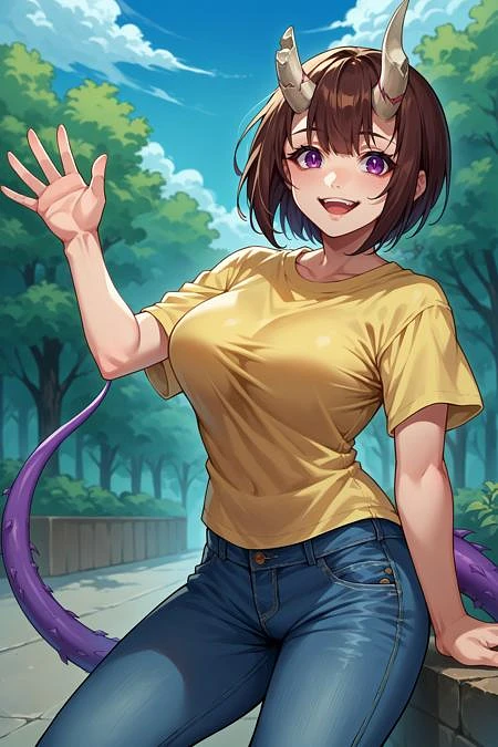 Featured image #3 for Eriko/エリコ (Princess Connect! Re:Dive) SDXL LoRA | 4 Outfits [Pony Diffusion]