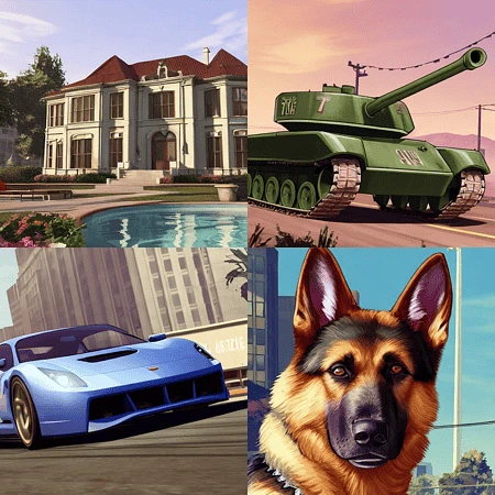 Featured image #4 for GTA5 Artwork Diffusion