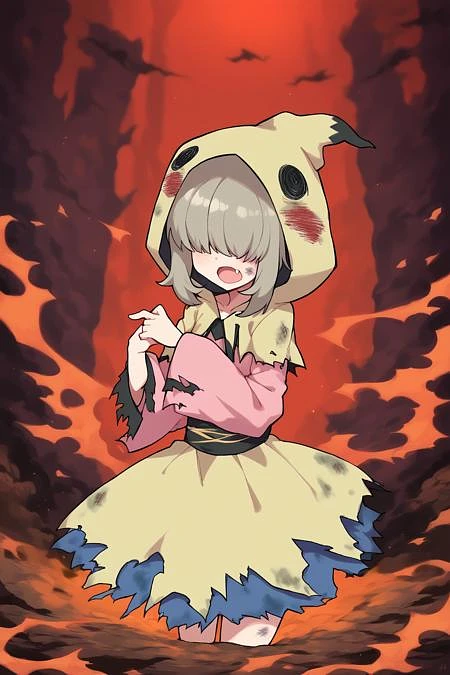 Featured image #2 for Mimikyu Outfit (Pokemon) [Pony XL]