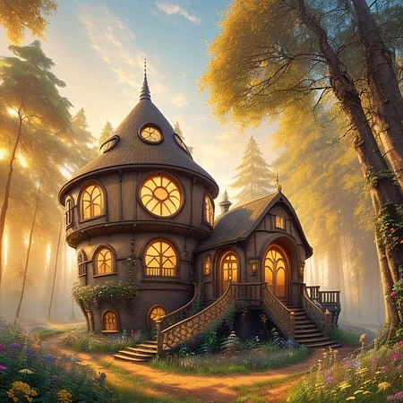 Featured image #4 for Better Hobbit House - fantasy cottage in the style of Lord of The Rings
