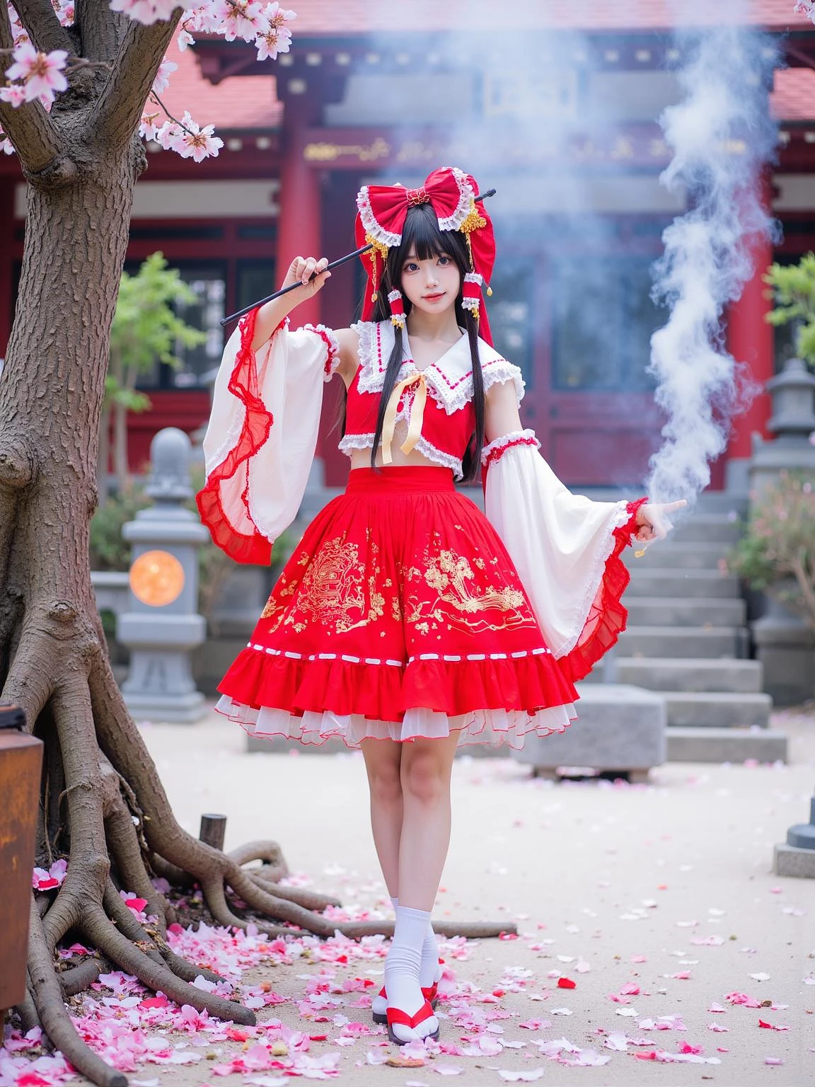 Featured image #2 for [Flux.1 D][Realistic] <Touhou Project> Cosplay costume collection |《东方project》cos服装集合