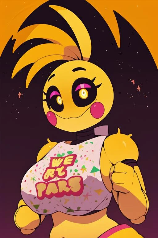 Featured image #2 for Toy Chica   FNAF / Five Nights at Freddy's    illust + 1.5