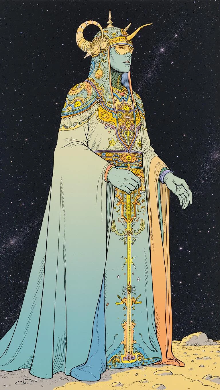 Featured image #1 for Ligne Claire (Mœbius-Jean Giraud) - [STYLE] [LORA] [FLUX]