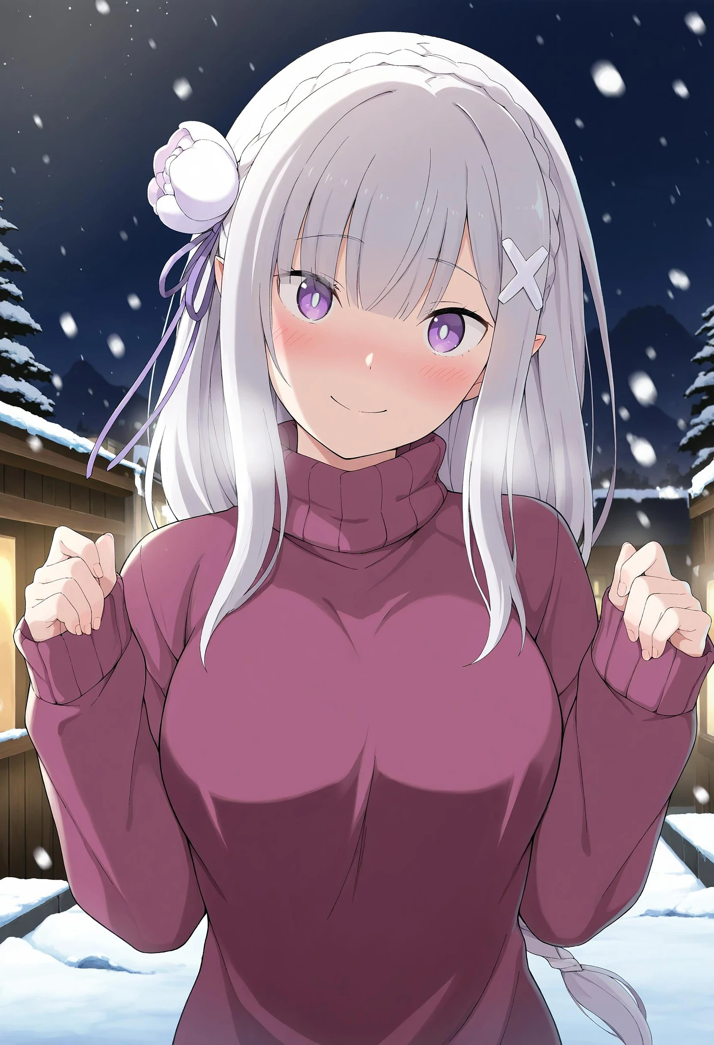 Featured image #1 for Emilia - (Re:Zero) Pony/Illustrious/NoobAI