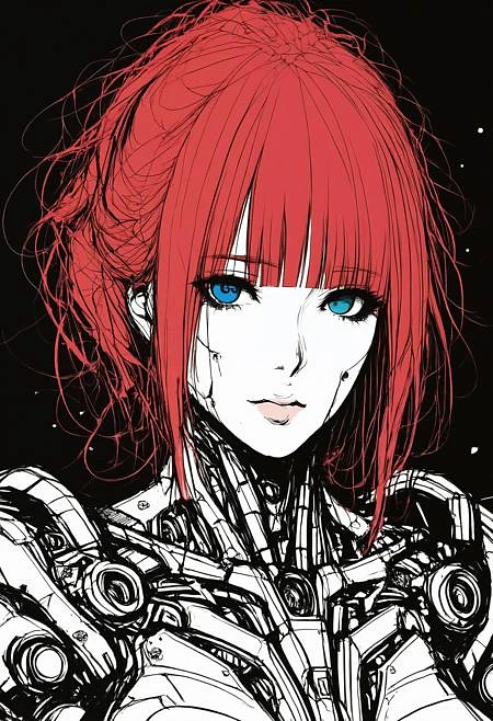 Featured image #3 for Sci-fi Sketch Style [SDXL / Pony / Illustrious]