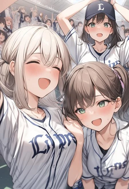 Featured image #5 for Saitama SEIBU Lions girl / 埼玉西武ライオンズ女子 / NPBユニフォーム