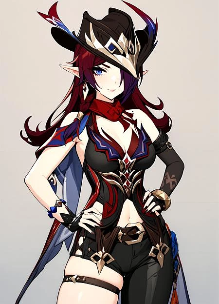 Featured image #5 for [SD1.5 & SDXL & PONY] Genshin Impact - Chasca | 恰斯卡