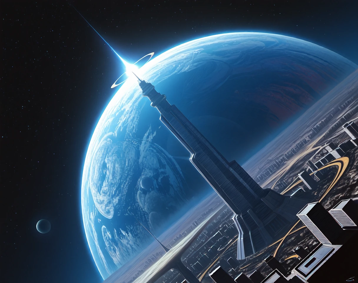 Featured image #4 for 80s Science Fiction (Landscape) (Illustrious) (AD)