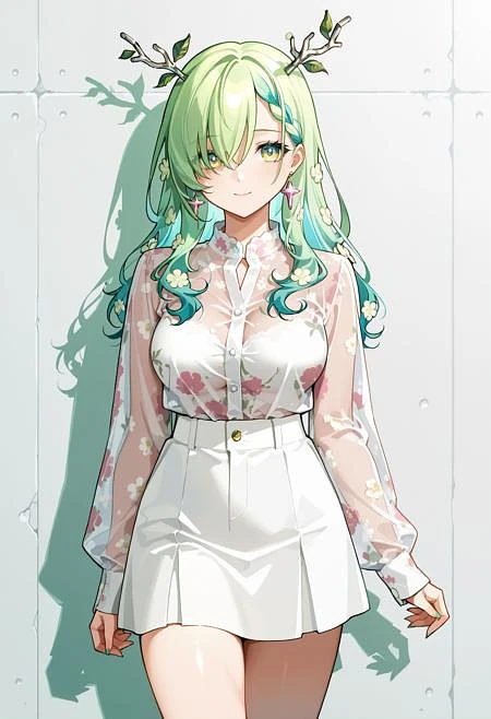 Featured image #3 for Sheer Floral Shirt