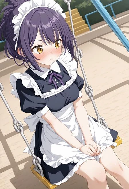 Featured image #5 for [SDXL&Pony] swing / ブランコ