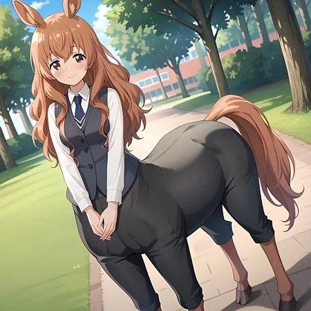 Featured image #5 for Himeno Kimihara 君原姫乃 // Pony Character LoRA // A Centaur's Life セントールの悩み