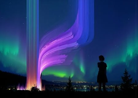 Featured image #3 for Pixel Sort Glitch Style