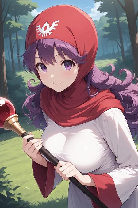 Featured image #1 for Princess of Moonbrooke/ムーンブルクの王女 (Dragon Quest II) SDXL LoRA [Illustrious]
