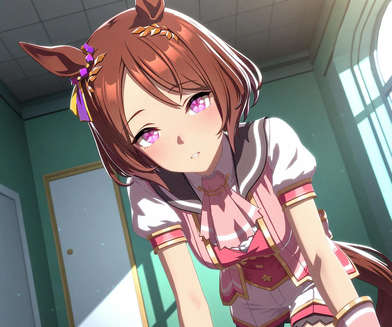 Featured image #3 for Sakura Laurel (Umamusume) in game style 3D ILL-v2