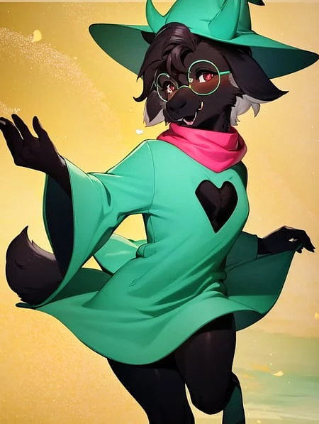 Featured image #3 for Ralsei Black Fur