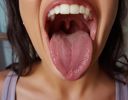 Featured image #3 for Female Tongue, Mouth and Teeth - FLUX
