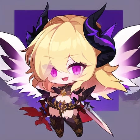 Featured image #4 for Guardian Tales 三七-SAL-独轮车 | Chibi Style Lora 52