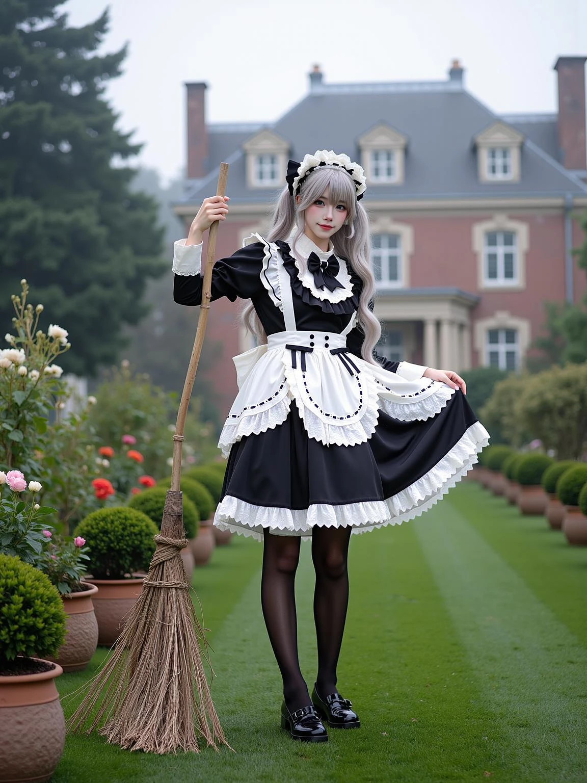 Featured image #4 for [Flux.1 D][Realistic] Maid costume | 女仆装
