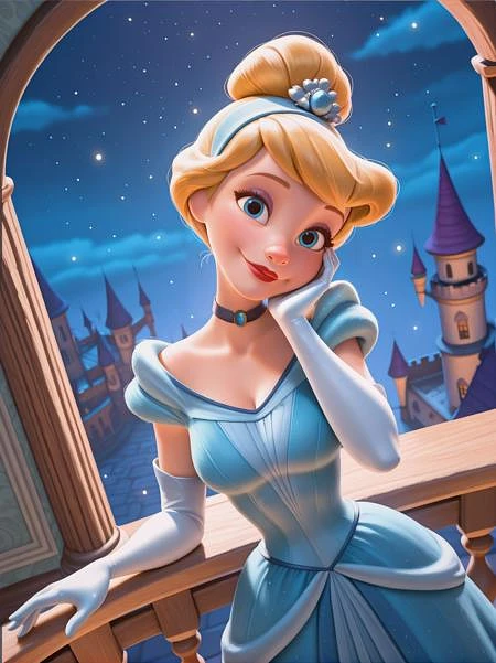 Featured image #1 for Cinderella - Disney Princess - | Illustrious XL | PONY XL | SD 1.5 | - by YeiyeiArt