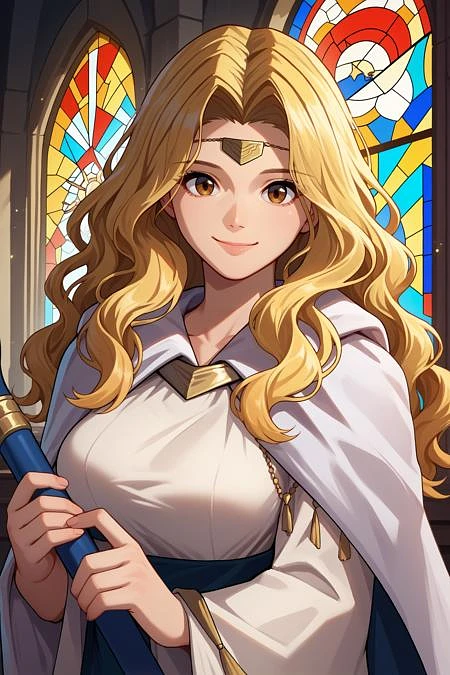 Featured image #1 for Edain/エーディン (Fire Emblem: Genealogy of the Holy War) SDXL LoRA [Pony Diffusion]