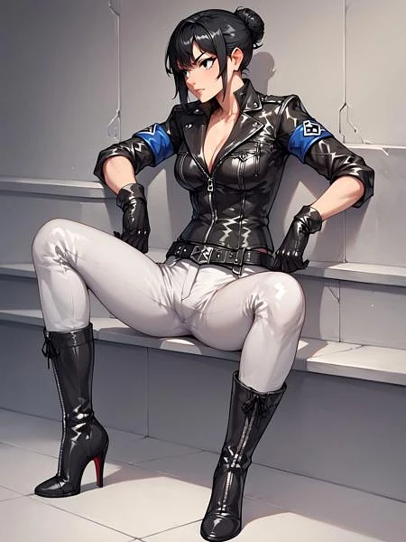 Featured image #4 for (Pony & 1.5) Datadyne Female Guard Uniform | Perfect Dark