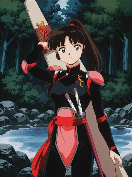 Featured image #4 for Sango (Inuyasha, 2000s art style) - WIP